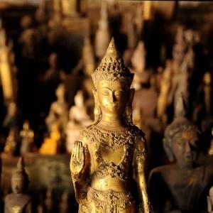 Luang Prabang, Laos, E-bike city tour, Pak Ou, Kuang Si Waterfall