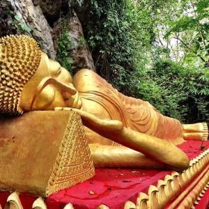 Luang Prabang, Laos, Kuang Si waterfall