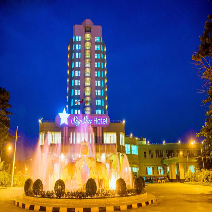 SKY STAR HOTEL, Living in Myanmar, Yangon, 4-star hotel SKY STAR HOTEL